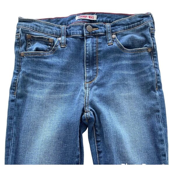 Johnny Was The Skinny Jeans Mid Rise Stretch Slimmest Cut Slim Hip & Thigh Sz 26 - Picture 5 of 12